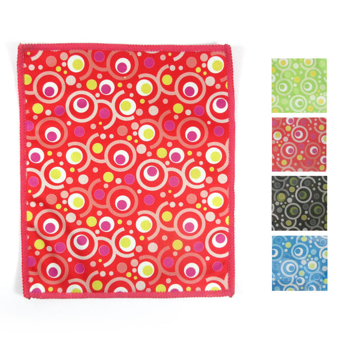 4 Microfiber Cloths Lens Glasses Camera Lens TV Cellphone Cleaning Cloth Glass