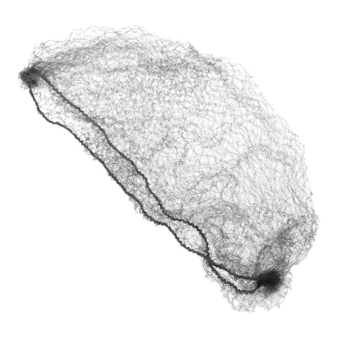 12 Elastic Nylon Breathable Hair Net Stretch Edge Mesh Net Grey Blonde Wig Cover