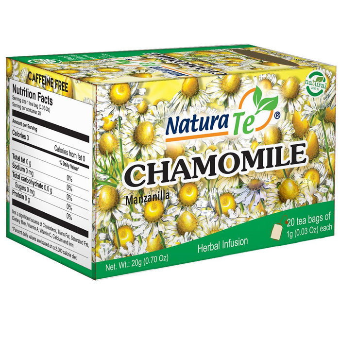 80 Ct Chamomile Herbal Tea Bags Medicinal Herbs Relax Caffeine-Free 100% Natural