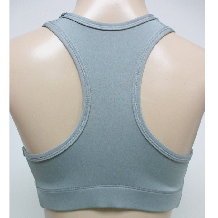 Women Yoga Sports Bra Racerback Fitness Gym Stretch Workout Tank Top Grey New S