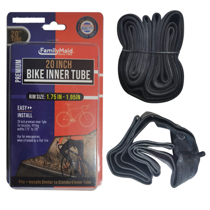 20" inch Inner Bike Tube 20 x 1.75 - 1.95" Bicycle Rubber Tire Interior Mountain