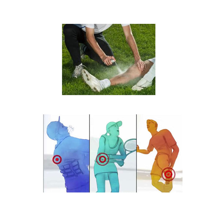 2 Pc Instant Pain Relief Spray Bottle Fast Extra Strength Pain Relieving Therapy
