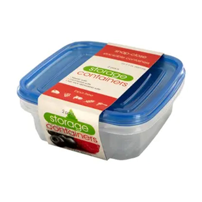 3pc Meal Prep Food Storage BPA Free Plastic Container Freezer Microwave Reusable