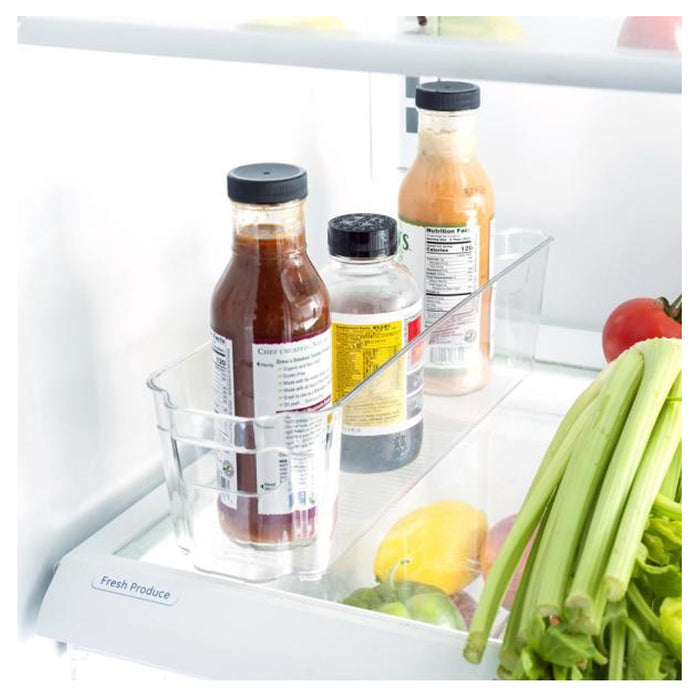 1 Slim Fridge Pantry Organizer Cabinet 12.75"L Kitchen Food Space Saver BPA Free