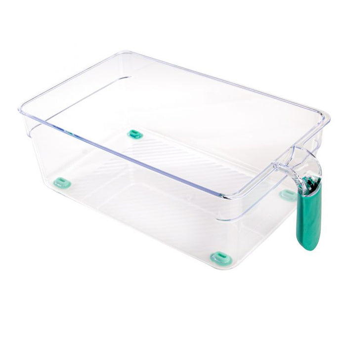 1 Fridge Freezer Bin Pantry Organizer Cabinet Kitchen Food Space Saver BPA Free