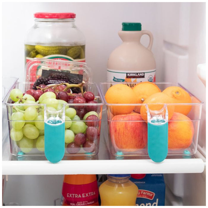 1 Fridge Freezer Bin Pantry Organizer Cabinet Kitchen Food Space Saver BPA Free