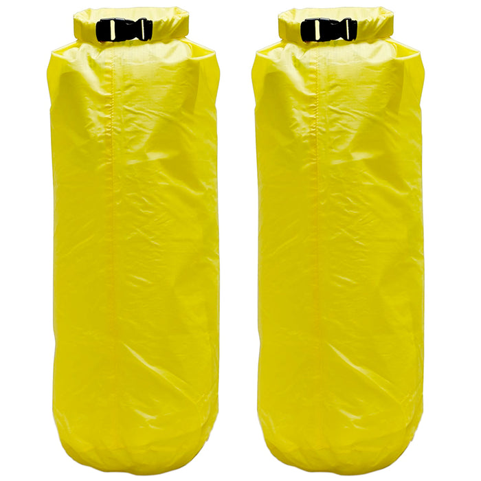 2 Pc Waterproof Dry Bag Sack Floating Boating Kayaking Camping Rafting 14 Liter