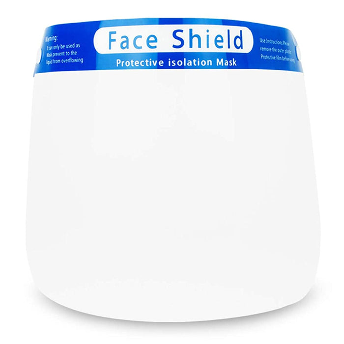 2 Pc Safety Full Face Shield Reusable Washable Protection Cover Mask Anti-Splash