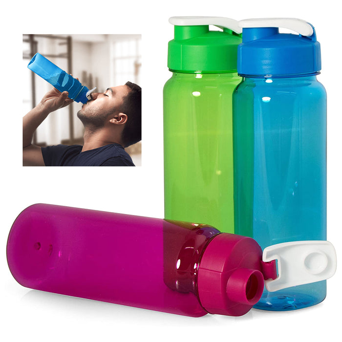 1 Pc BPA Free Outdoor Sports Water Bottle Portable Tour Hiking Camp Bottle 21oz