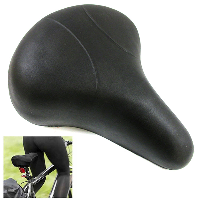 1 Pc Bike Saddle Seat Mountain Bicycle Cycle Extra Comfort Cushion Comfy Cycling