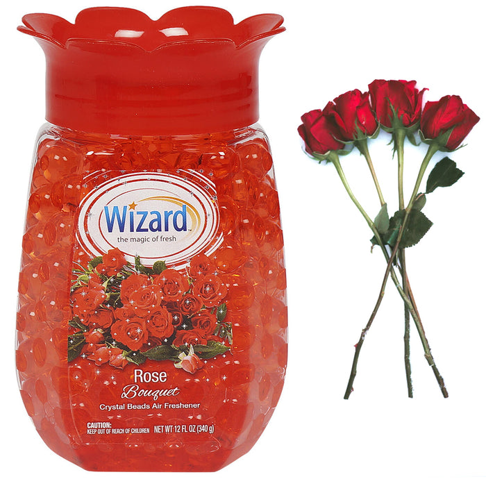 1 Wizard Rose Scented Crystal Beads Air Freshener Home Fragrance Aroma