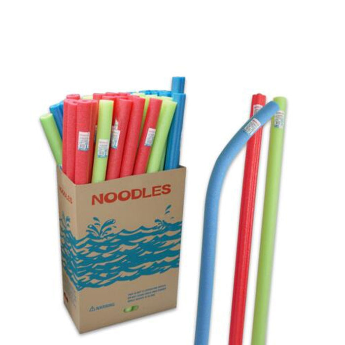6 Pack Swimming Pool Noodles Swim Therapy Water Noodle Floater Floatie Craft 48"