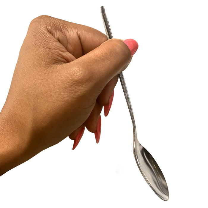 24 Bouillon Soup Spoons Ice Cream Round Stainless Steel Dominion Kitchen Utensil