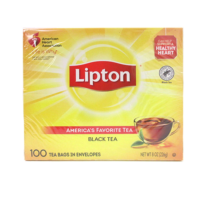 100 Tea Bags Lipton Yellow Label Tea International Blend FLASH SALE EXP 05/23
