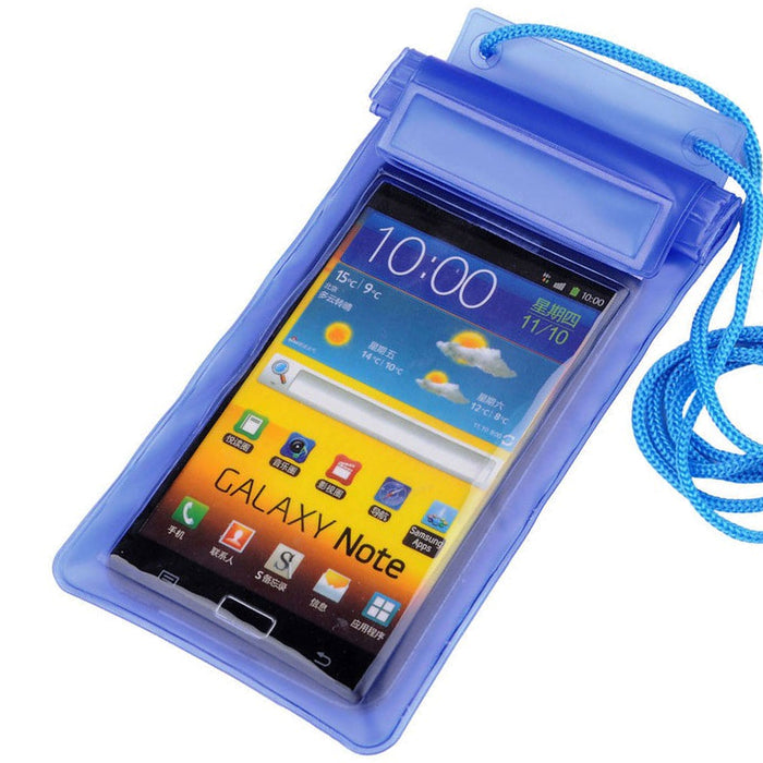 2Pc Waterproof Phone Pouch Case Cellphone Dry Bag Beach Cruise Travel 4.5X10.2in