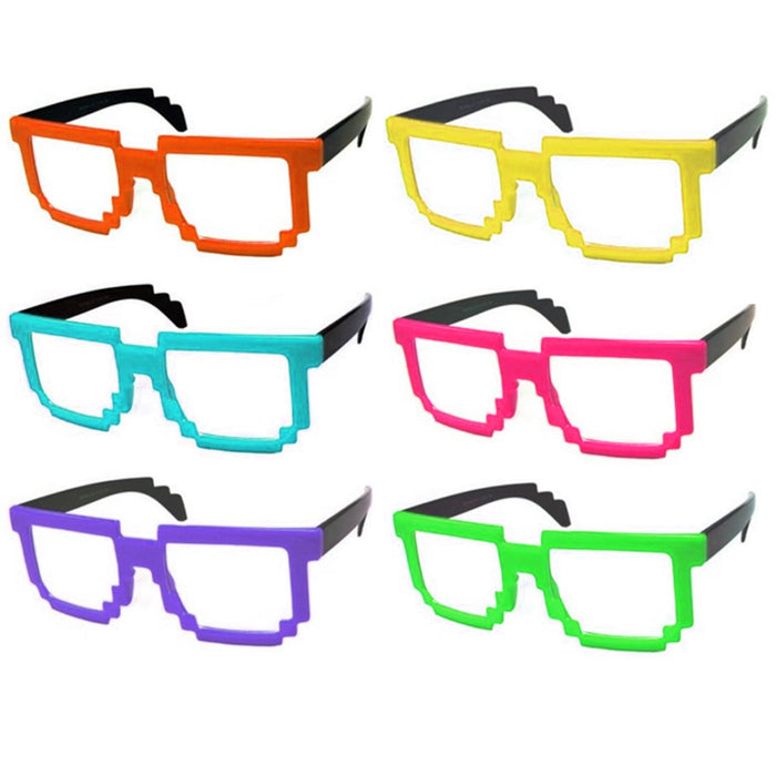2 Pc Party Glasses Vintage Sunglasses Axel Frame UV400 Shades Fashion Eyewear