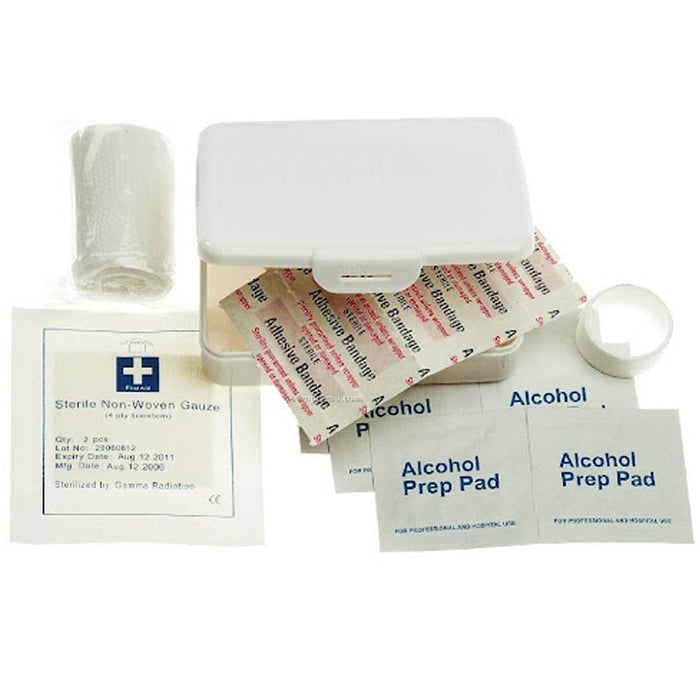20 Pc Travel First Aid Kit To Go Emergency Home Car Outdoor Health Medical Care