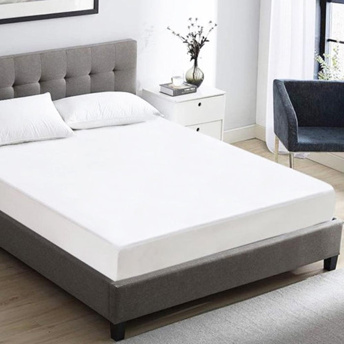 2 Pk Vinyl Mattress Protector Full Size Heavy Duty Cover Waterproof Premium Pad