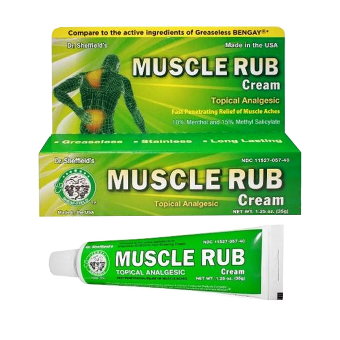 6 X Pain Relief Muscle Rub Cream Headache Sore Workout Menthol Sprain Analgesic