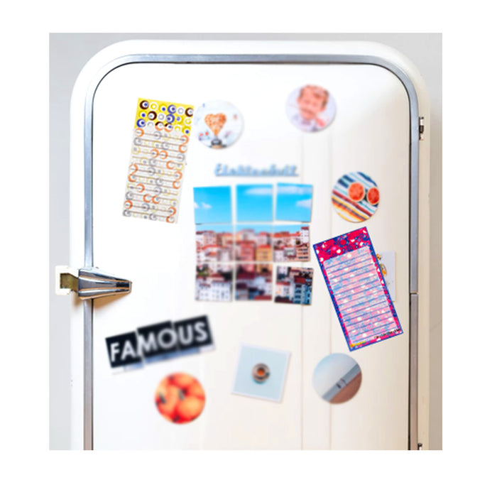 6 X Magnetic Note Memo Pads Grocery Shopping To Do Lists Notepad Stick To Fridge