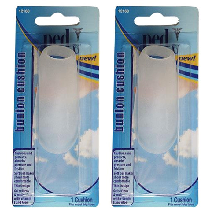 2 Reusable Bunion Relief Protector Guards Washable Big Toe Gel Pad Shield Feet Friction