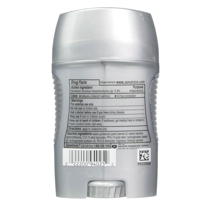 2 x Men Antiperspirant Deodorant Cool Clean Speed Stick 24-Hour Protection 1.8oz
