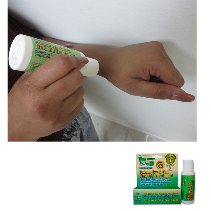 2 X Poison Ivy Oak Sumac Treament Medicated Ointment Rash Relief 2oz Anti Itch