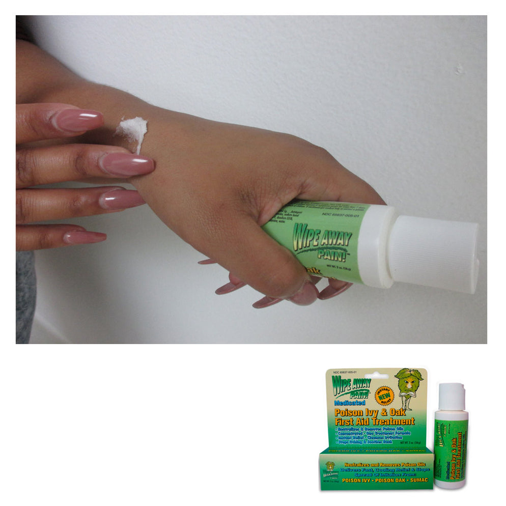 Poison Ivy Oak Sumac Treament Medicated Ointment Rash Itch Relief 2oz