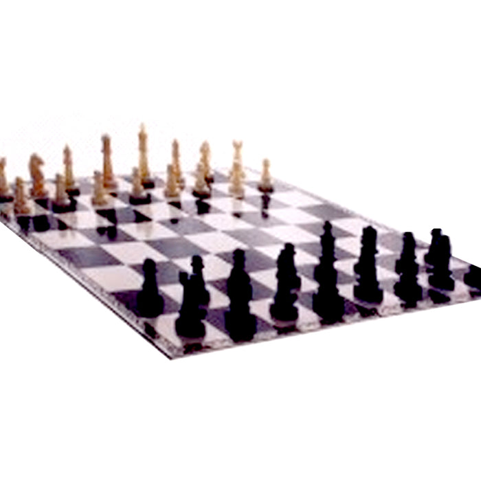 Folding Chess Board Game Set Classic Modern Collectors Home Family Night Fun