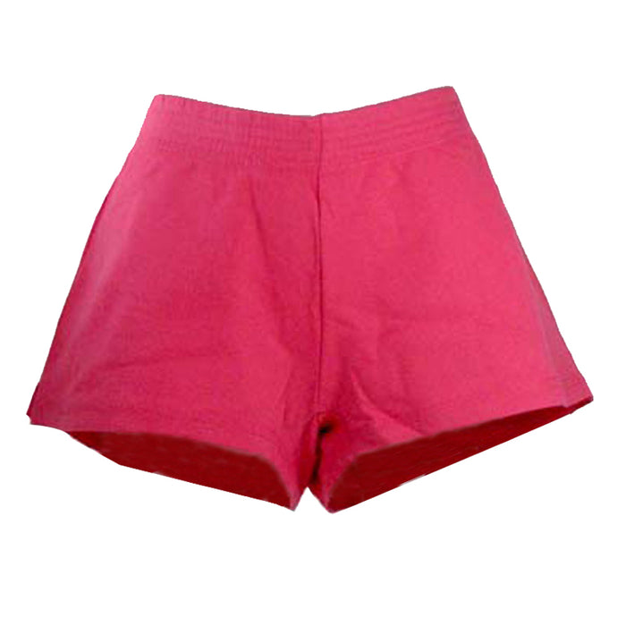Women Activewear Sweat Short Casual Lounge Yoga Walk Gym Fit Comfy Cotton Pink M
