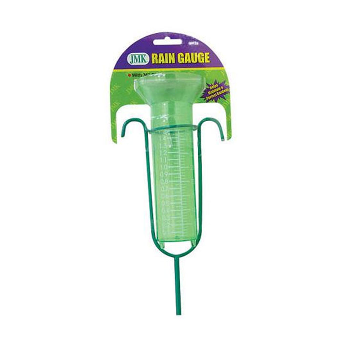 Plastic Rain Gauge 5.5" Inch Home Garden Outdoor Tube Spike 40mm Capacity New