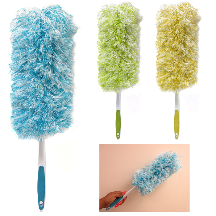 Cleaning Brush 22" Microfiber Duster Large Home Office Dusting Aluminum Handle