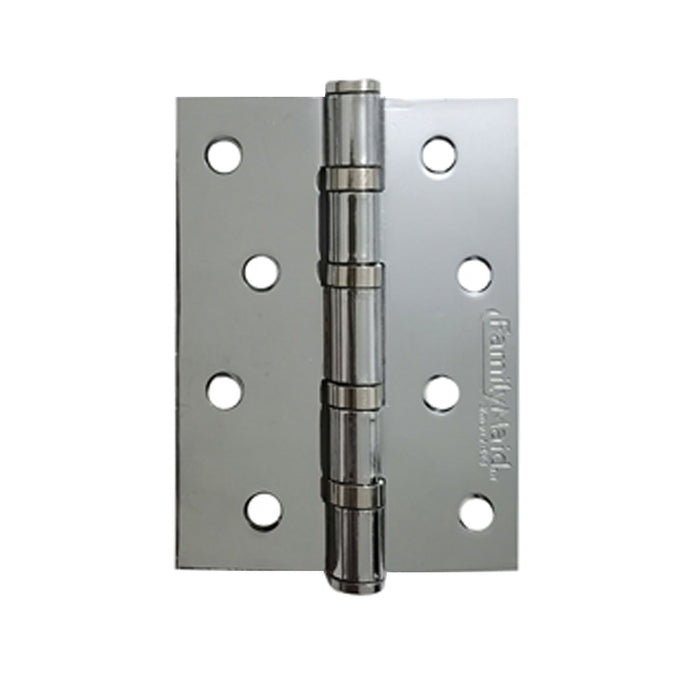 New Door Hinge 4" 2.5MM Square Corner Thick Hardware Silver Heavy Duty Interior