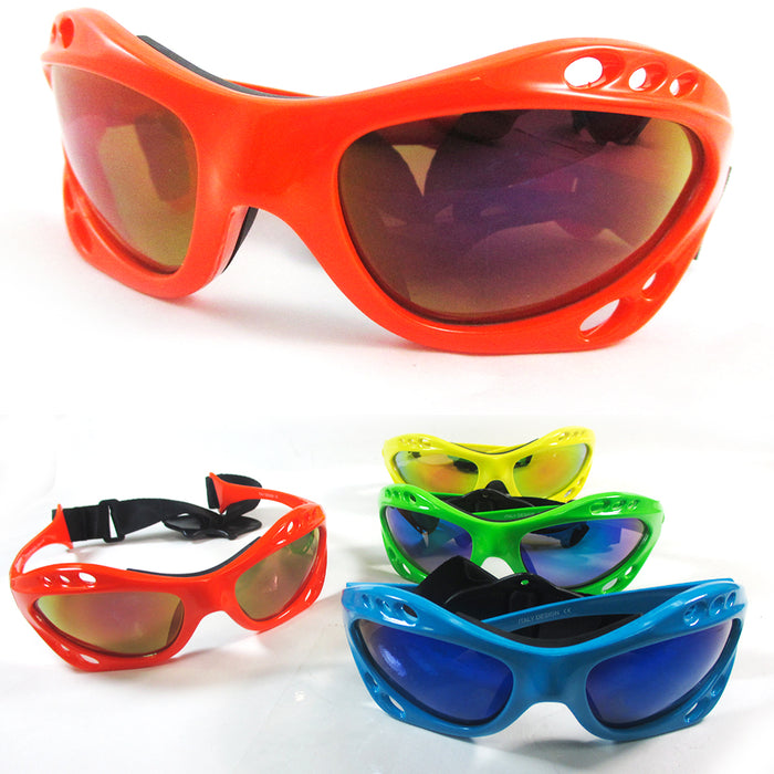 1 Kitesurfing Kiteboarding Men Sunglasses Sport UV400 Fashion Shades Wrap Neon