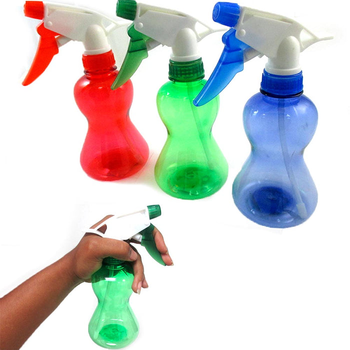 2 Plastic Empty Spray Bottle 12 Oz Mist Sprayer Hair Salon Tool Product Solution
