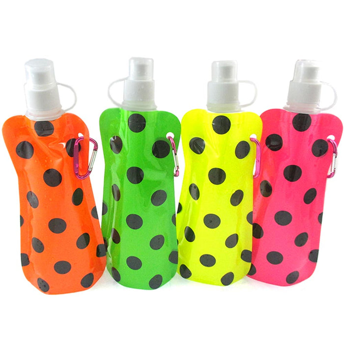 12 X Water Canister Pouch Bottles Flexible Collapsible Reusable Ice Bag BPA Free