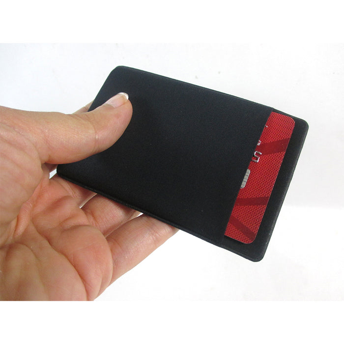 3 RFID Blocking Ultra Thin Wallet Sleeves Credit Card ID Holder Slim Travel Safe