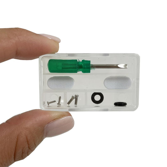 2 PK Optical Repair Tool Kit Screw Nut Nose Pad Screwdriver Sunglasses Eyeglass