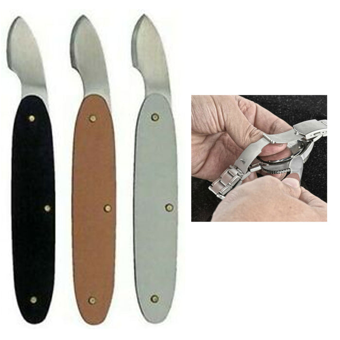 2 Watch Repair Back Case Opener 4.5" Prying Knife Blade Watchmaking Tool Remover