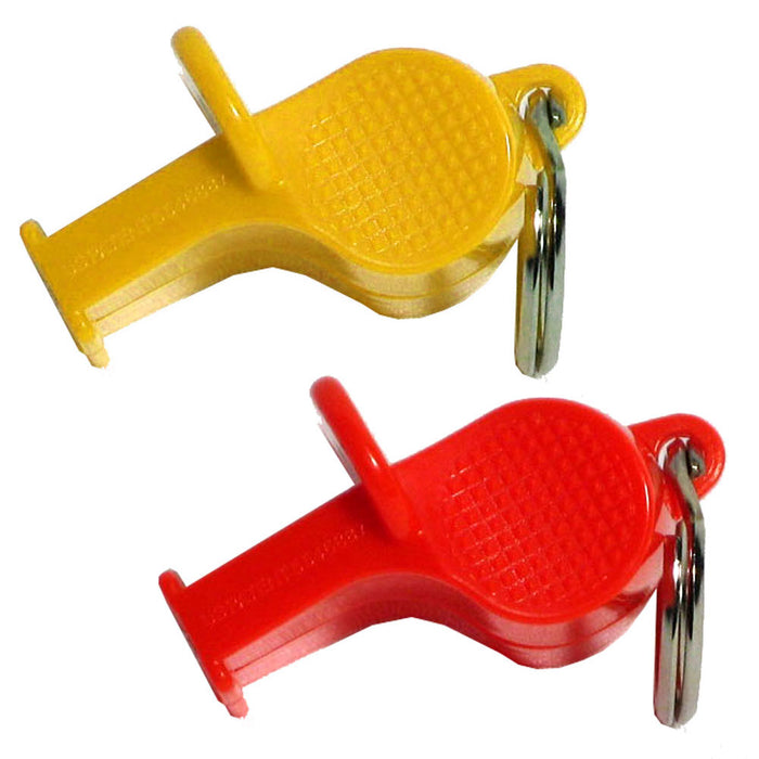 Storm Whistle Red Safety Survival Loudest Alert Emergency Referee Soccer Sports