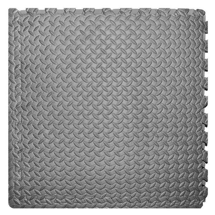 96 Sqft Puzzle Exercise Mat Foam Interlocking Tiles Large Gym Custom 2 ft x 2 ft