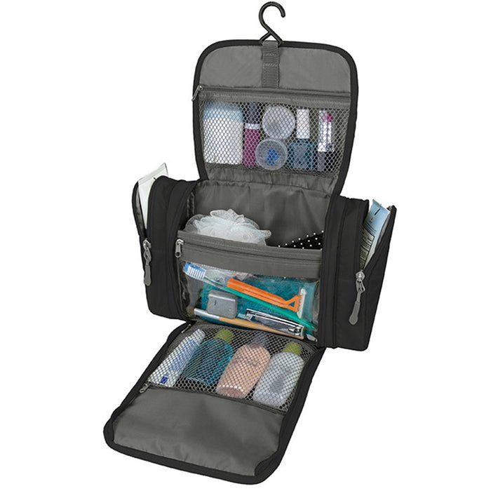 1 Travelon Slim Hanging Toiletry Bag Carry On Travel Accessories Bath Organizer