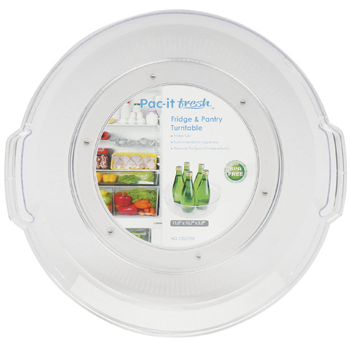 AllTopBargains 1 Slim Fridge Pantry Organizer Cabinet 12.75L Kitchen Food Space Saver BPA Free