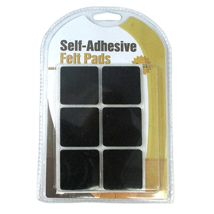 38 Pc Self Adhesive Shapes Felt Pads Furniture Floor Scratch Protector Black New