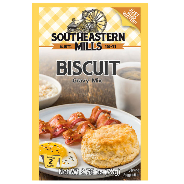 10 Packs Biscuit Gravy Mix Seasoning Flavored Sauce Southern Breakfast Cooking