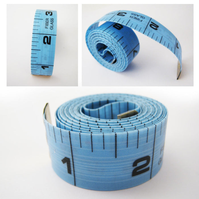 1 New 60" 150cm Soft Fabric Cloth Tape Measure Ruler Dual Sided SAE Metric Diet