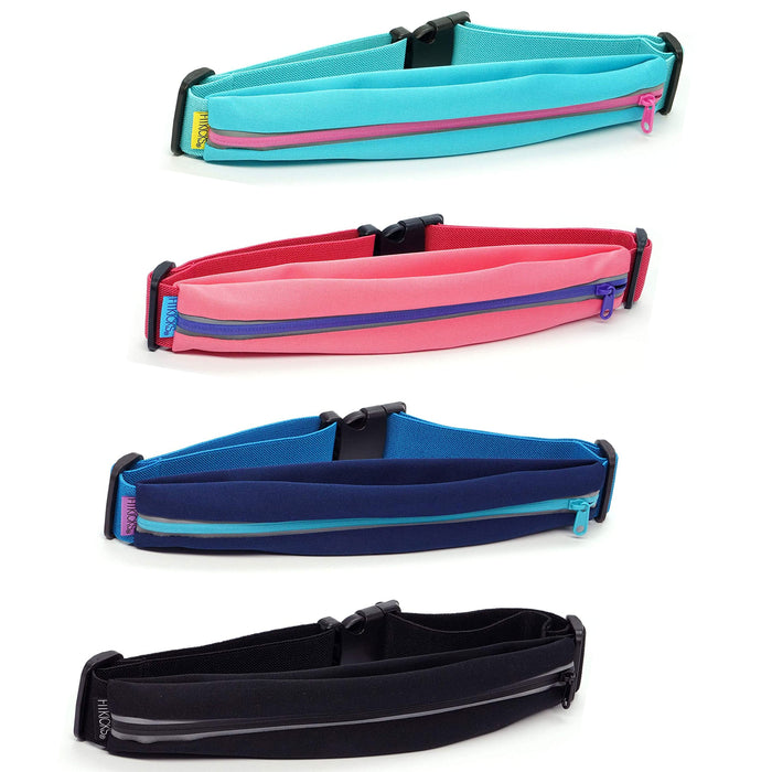 1 Gym Fitness Sport Runner Waist Bum Bag Jog Running Belt Pouch Zip Fanny Pack