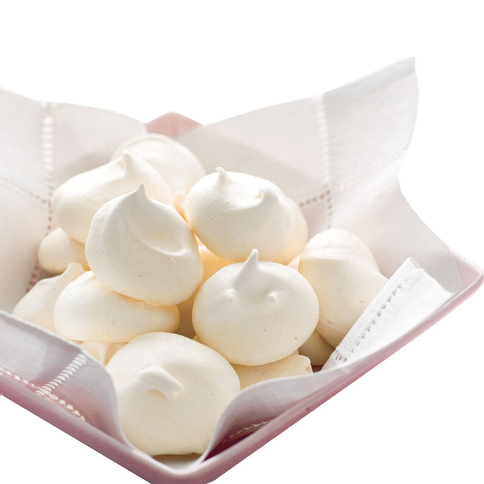 Vanilla Mini Meringue Cookies Gluten Fat Free Kosher Pareve Snacks Sweets Treats