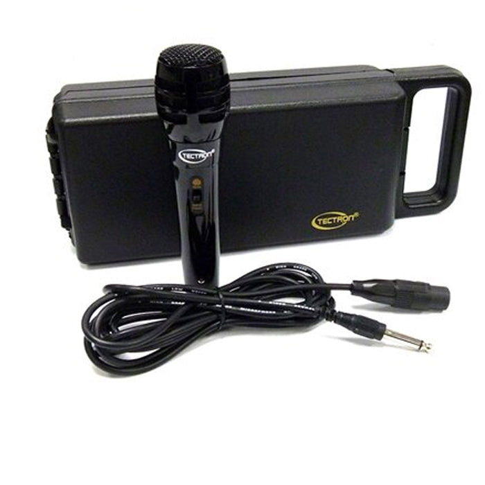 Professional Dynamic Uni-Directional Wired Microphone 10' Cord Case Mic Karaoke