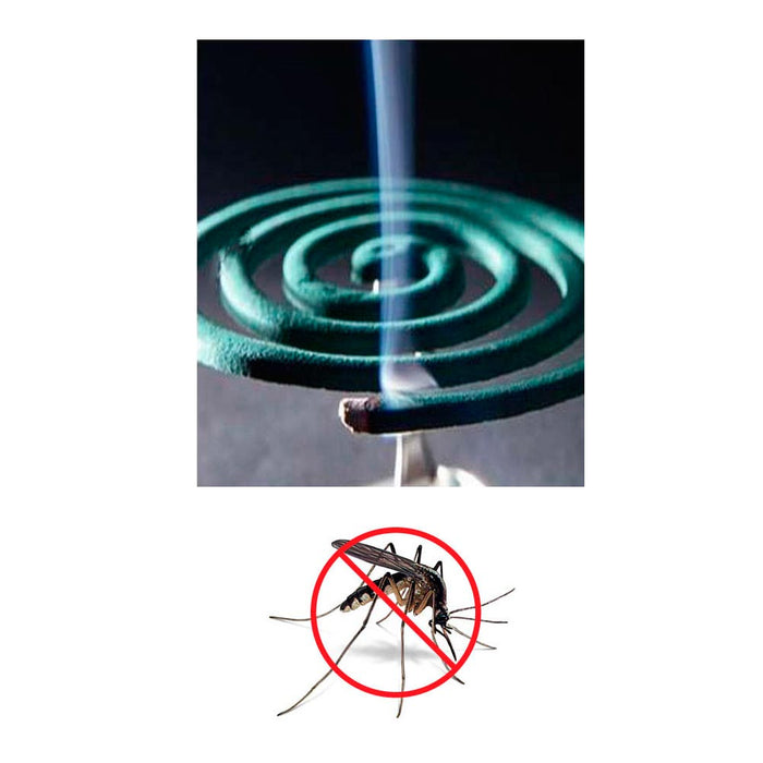 4 Pks Mosquito Repellent 16 Coils Outdoor Use Skin Protection Insect Bite Sting